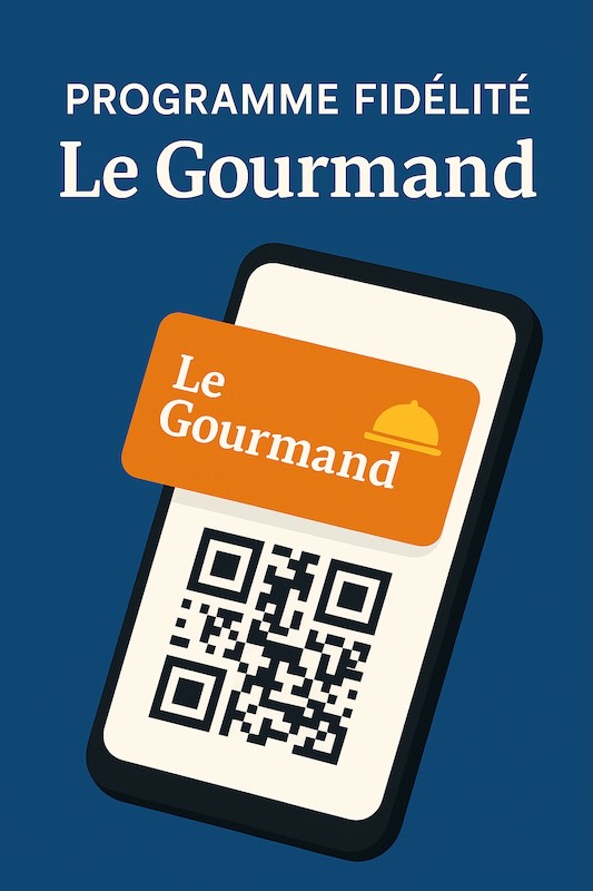 programme de fidélité Le Gourmand - Restaurants