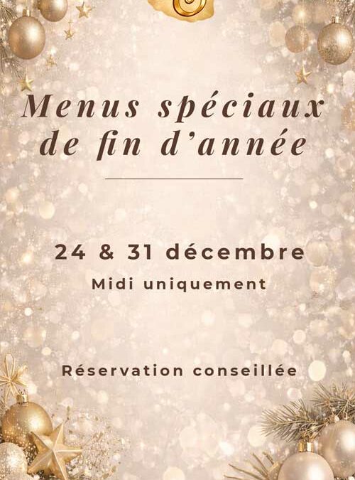 Menus de fêtes – Le Gourmand