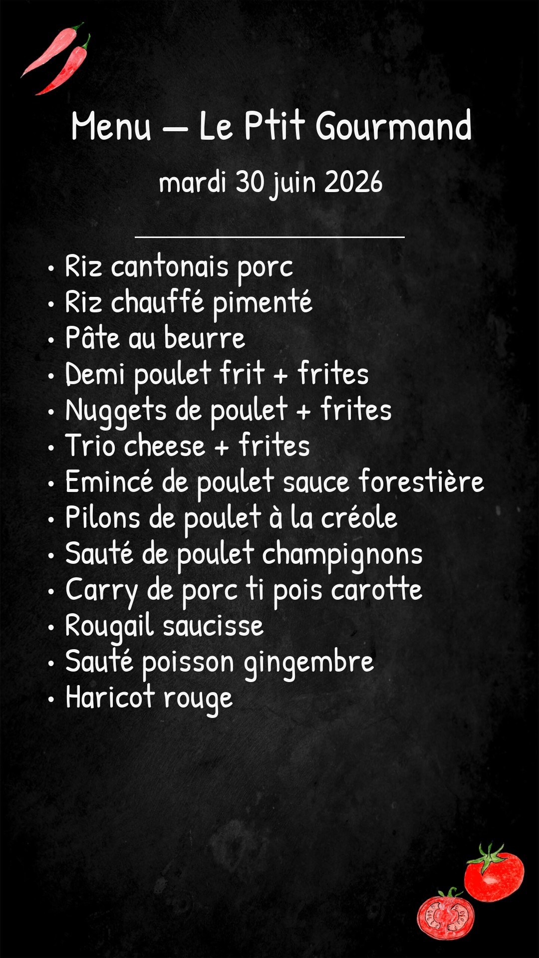 Mardi 30 Juin 2026
