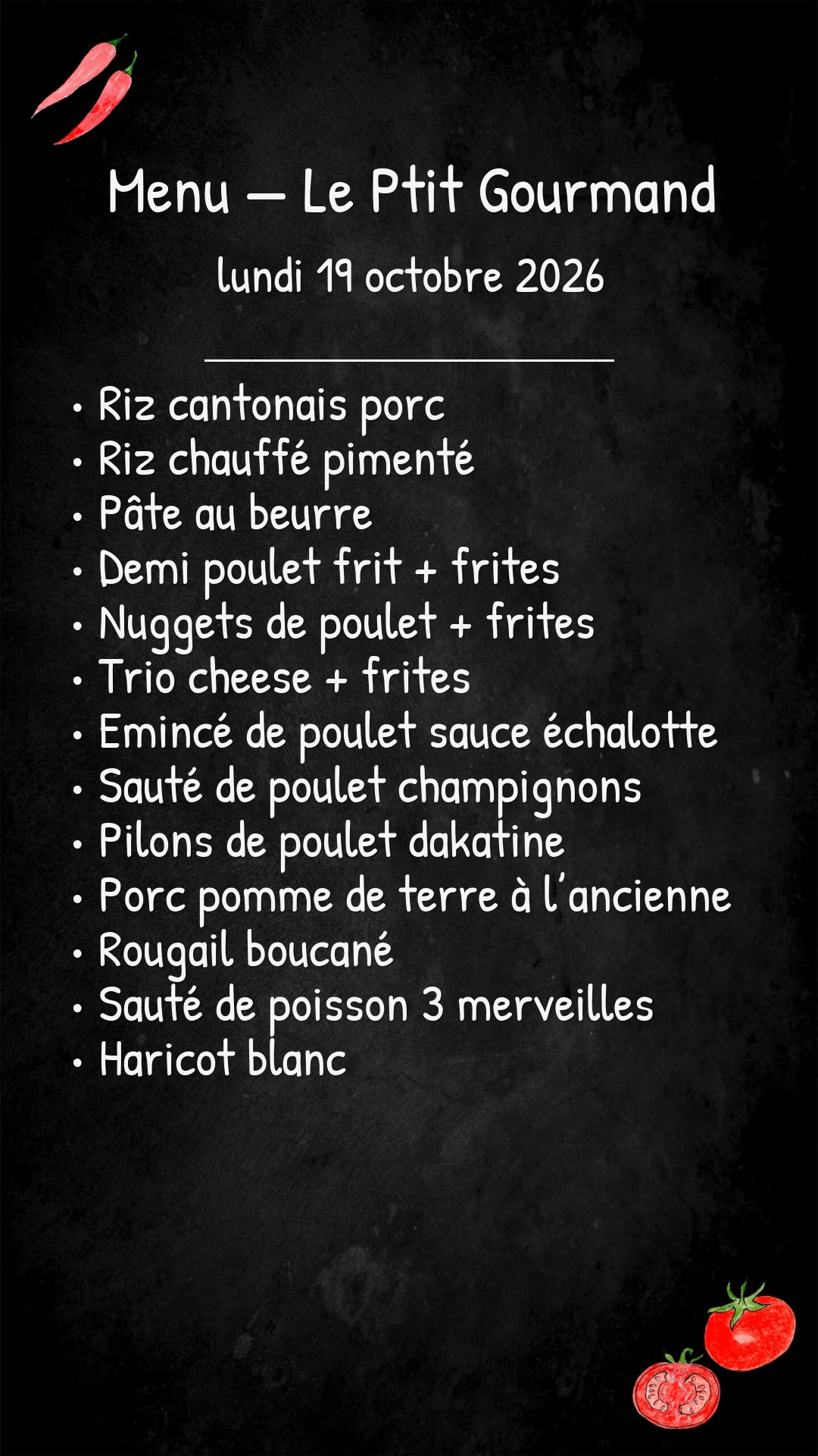 -Lundi 19 Octobre 2026-