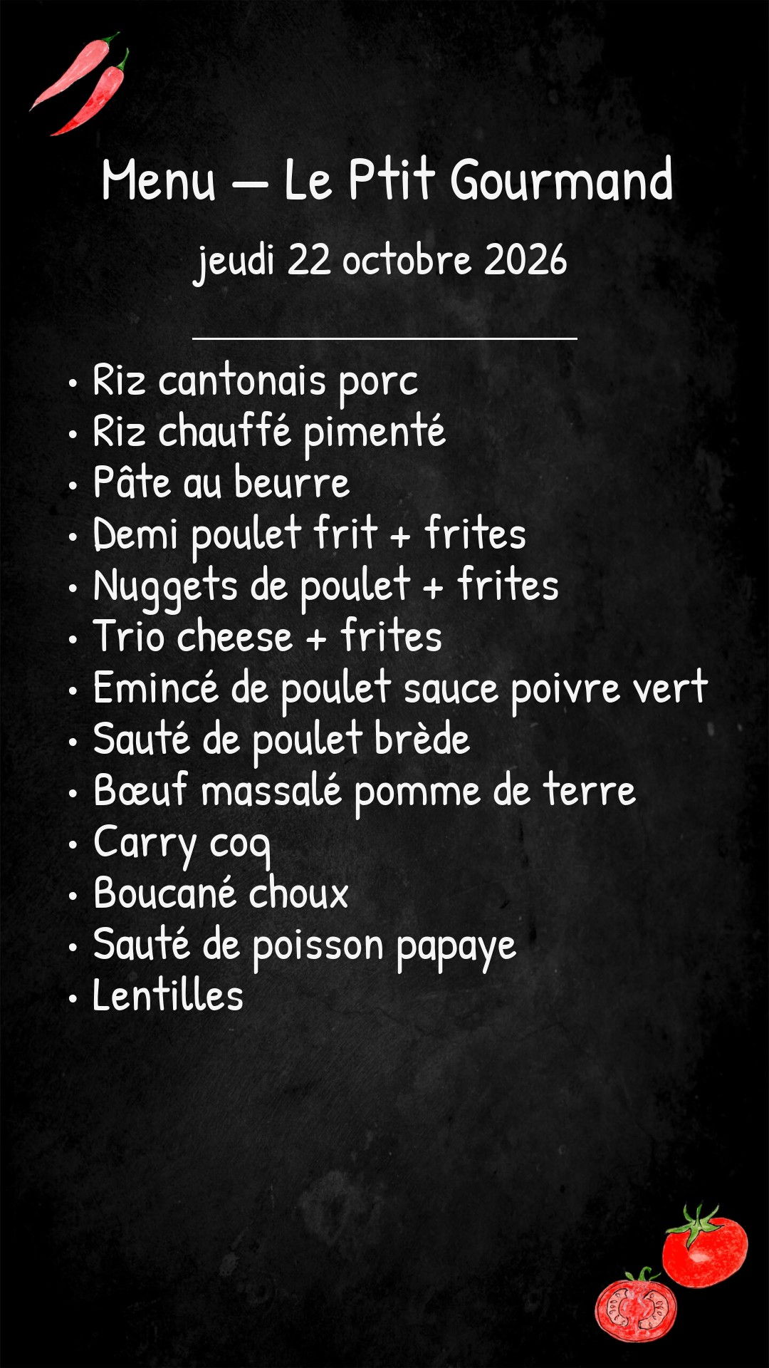 -Jeudi 22 Octobre 2026-