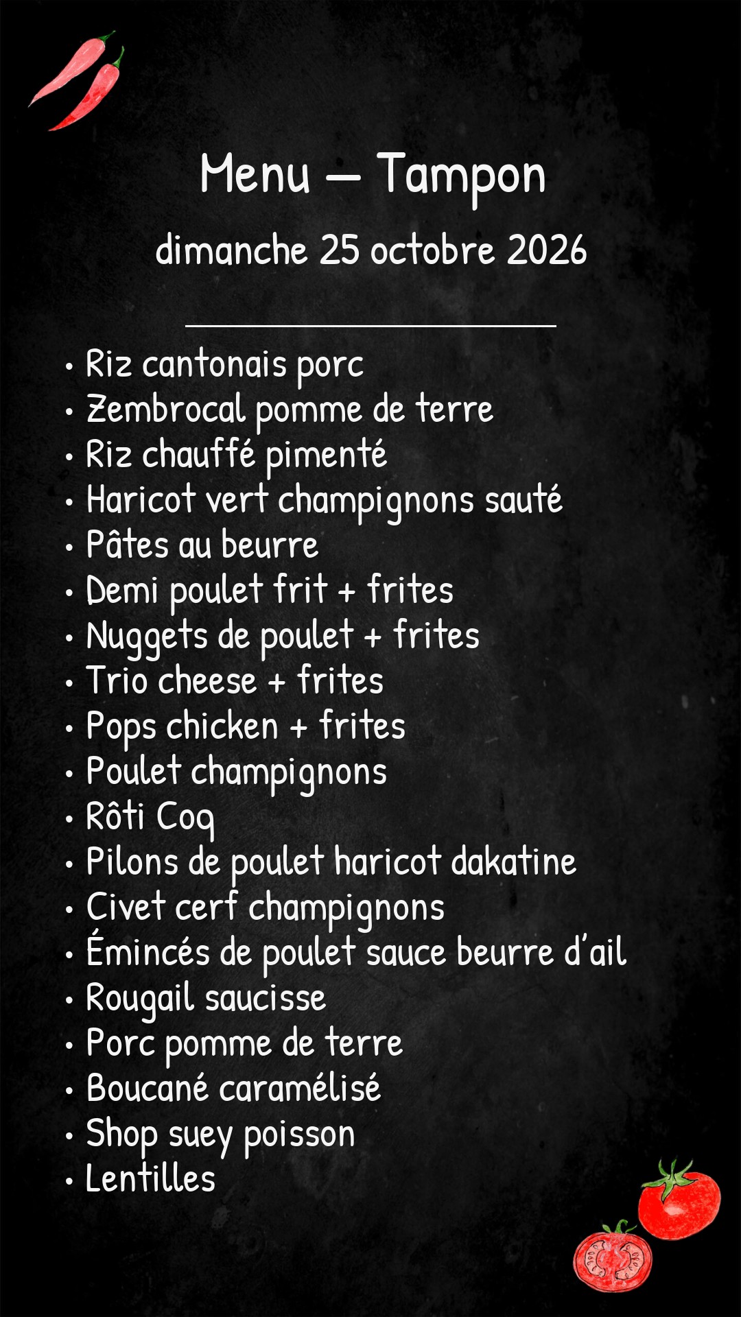 -Dimanche 25 Octobre 2026-